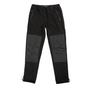 Women’s Topo Black Fleece Pants - medium